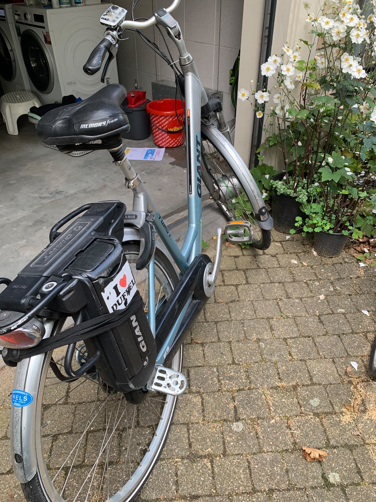 Elektr. Fiets Giant, Fietsen en Brommers, Ophalen, Gebruikt, Giant