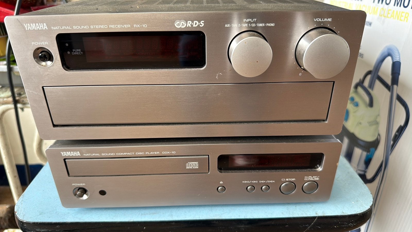 Yamaha tuner versterker - cd - defect, Audio, Tv en Foto, Cd-spelers, Ophalen, Niet werkend, Overige merken