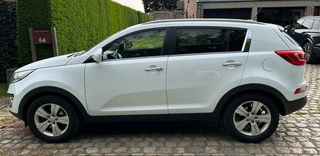 KIA Sportage White 1.6 GDI benzine, Euro 5, Stof, Wit, Particulier