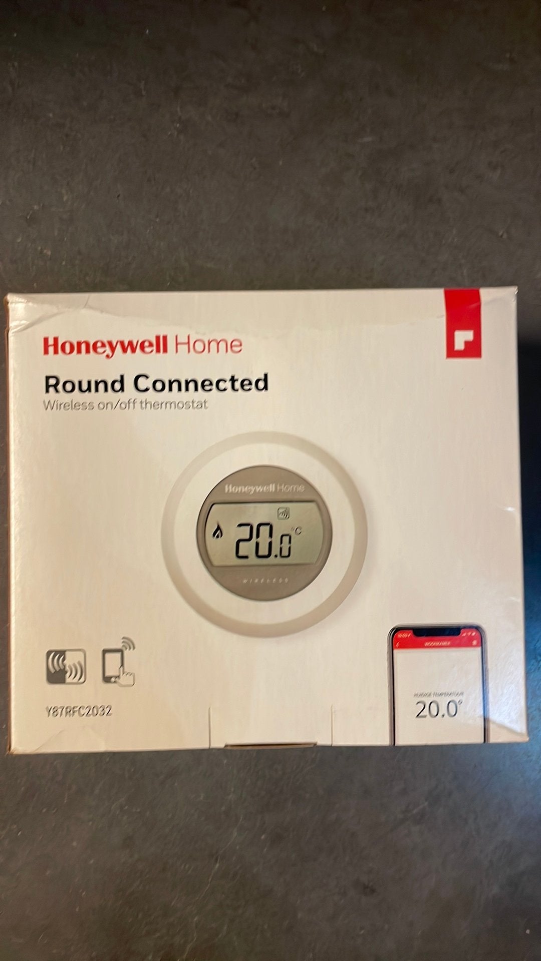 Honeywell Round connected Y87RFC2032 *Nieuw, Bricolage & Construction, Enlèvement ou Envoi, Thermostat intelligent, Neuf