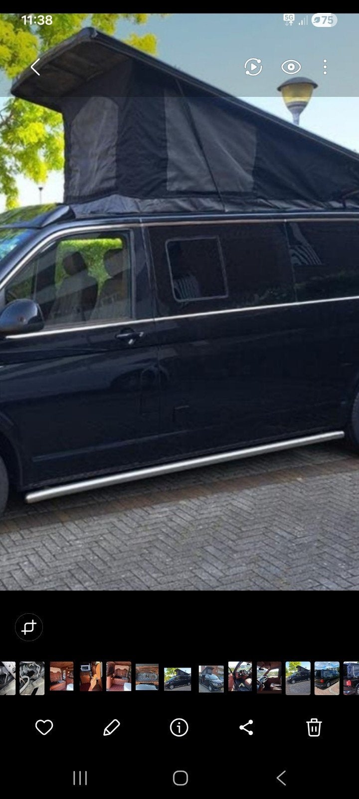 VW Transporter Lengte 2 sidebars, Enlèvement, Comme neuf