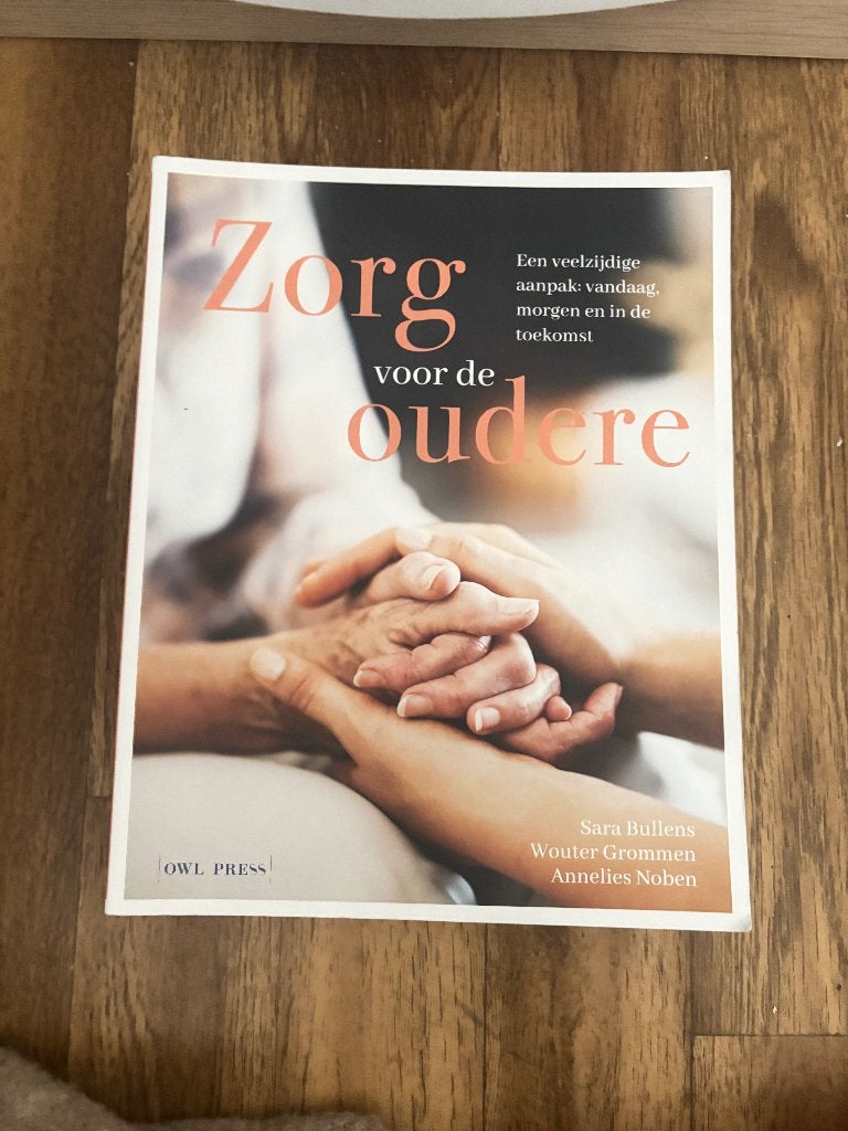 verpleegkundig boek: zorg voor ouderen, Enlèvement ou Envoi, Neuf, Enseignement supérieur professionnel