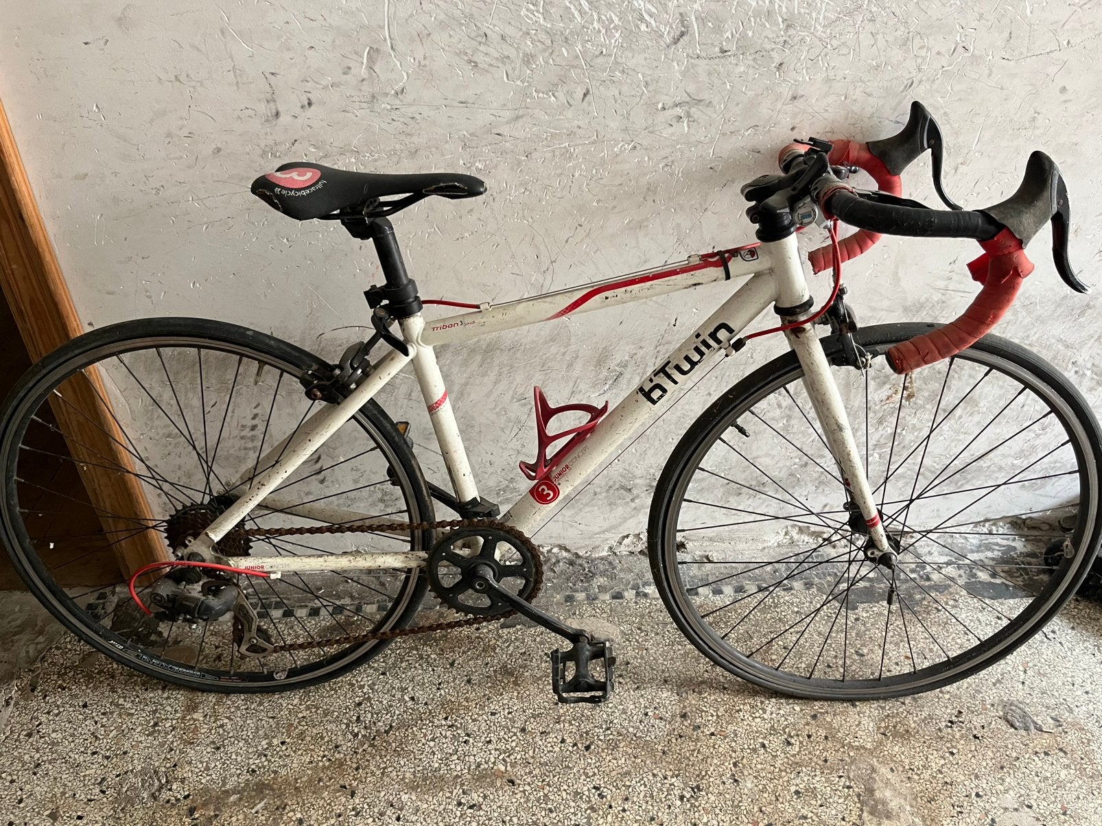 Racefiets Btwin kind, Fietsen en Brommers, Ophalen, Gebruikt