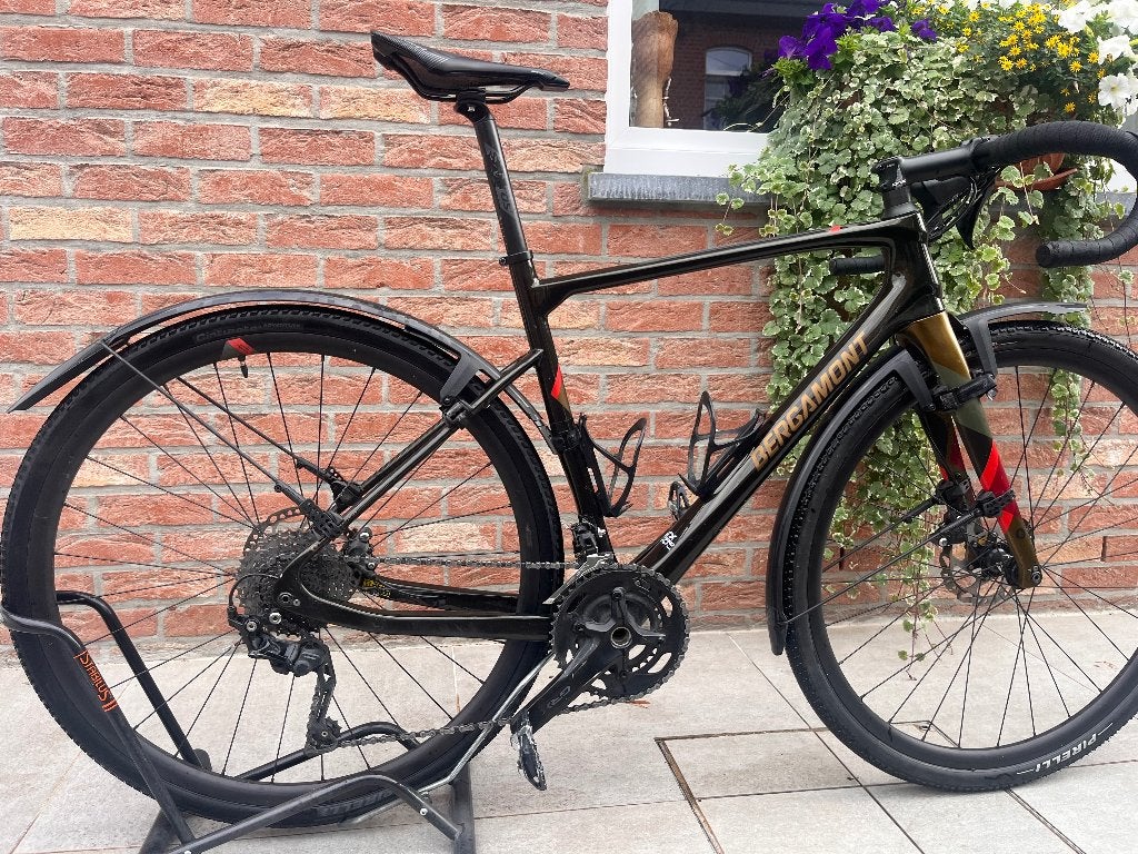 Gravel carbone taille M, Vélos & Vélomoteurs, Autres marques, 10 à 15 vitesses, Enlèvement, 28 pouces
