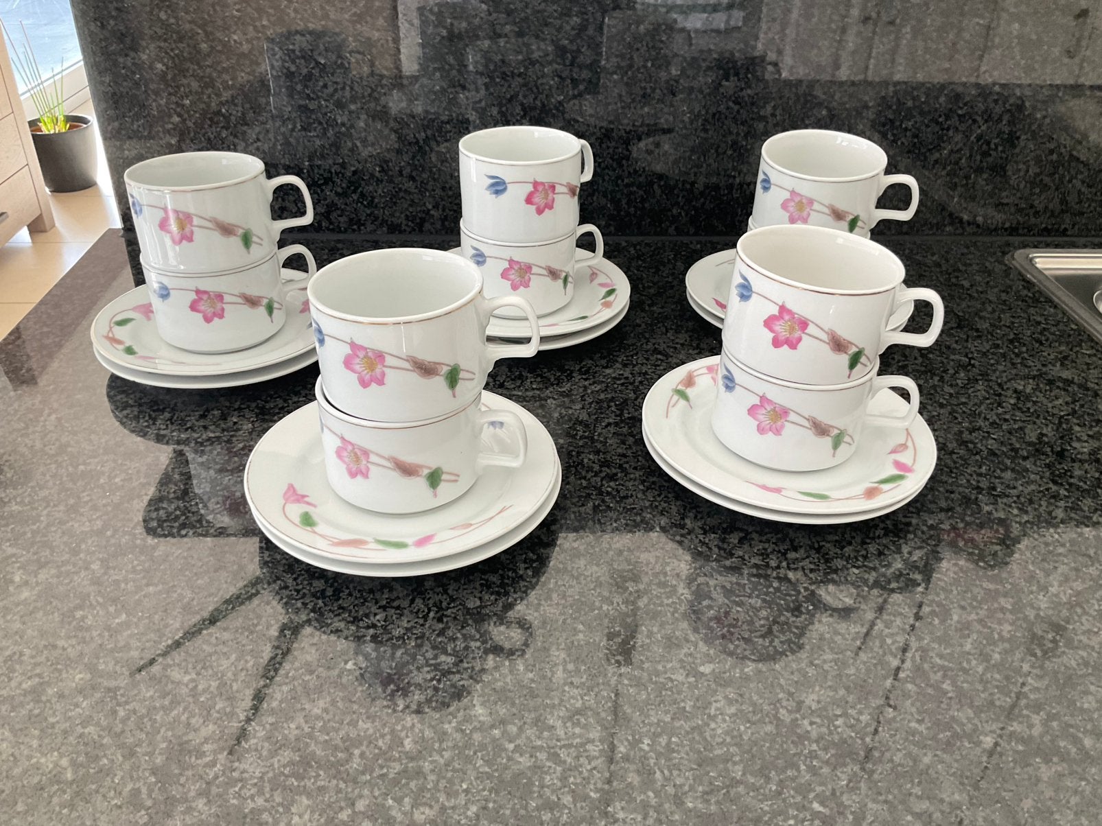 Vintage koffie set, Antiek en Kunst, Ophalen of Verzenden