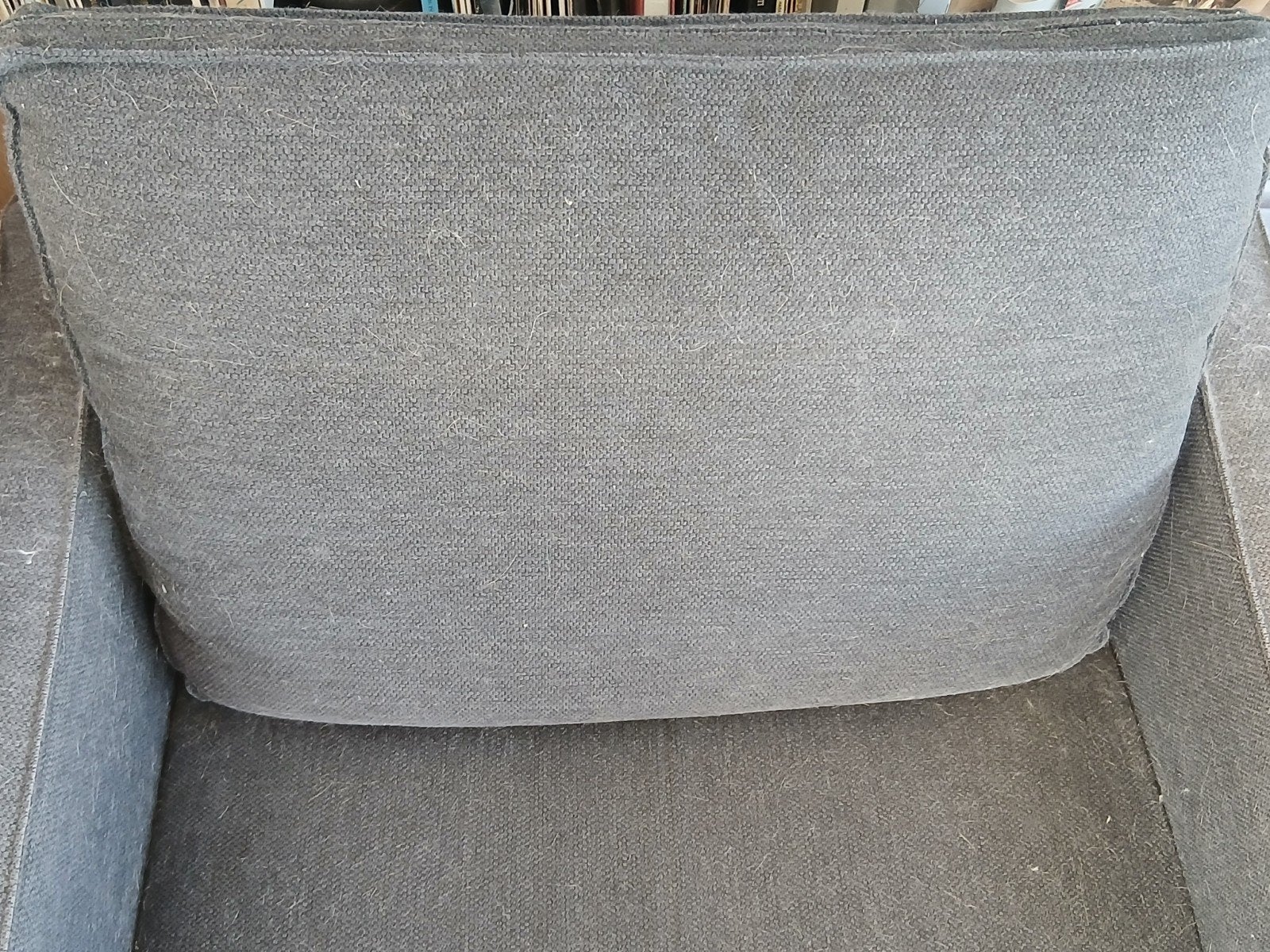 20€ ☀️️disponible Ikéa fauteuil club gris foncé modèle MELBY, Enlèvement, Utilisé