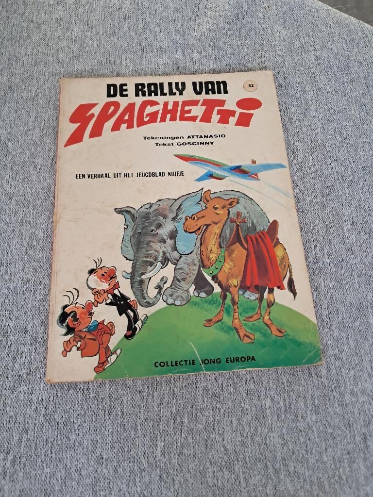 De rally van Spaghetti 52 (1968) Lombard, Une BD, Enlèvement ou Envoi, Utilisé