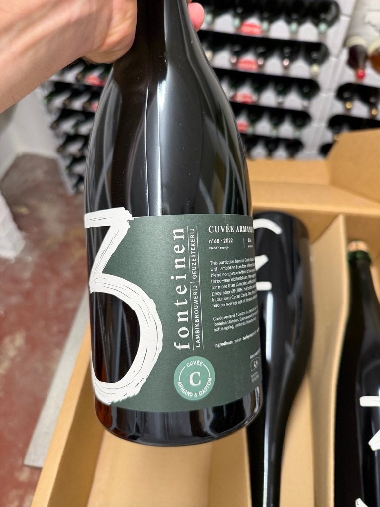 3 Fonteinen Oude Geuze Magnum 2018 - 3 flessen, Ophalen, Zo goed als nieuw, Flesje(s), Overige merken
