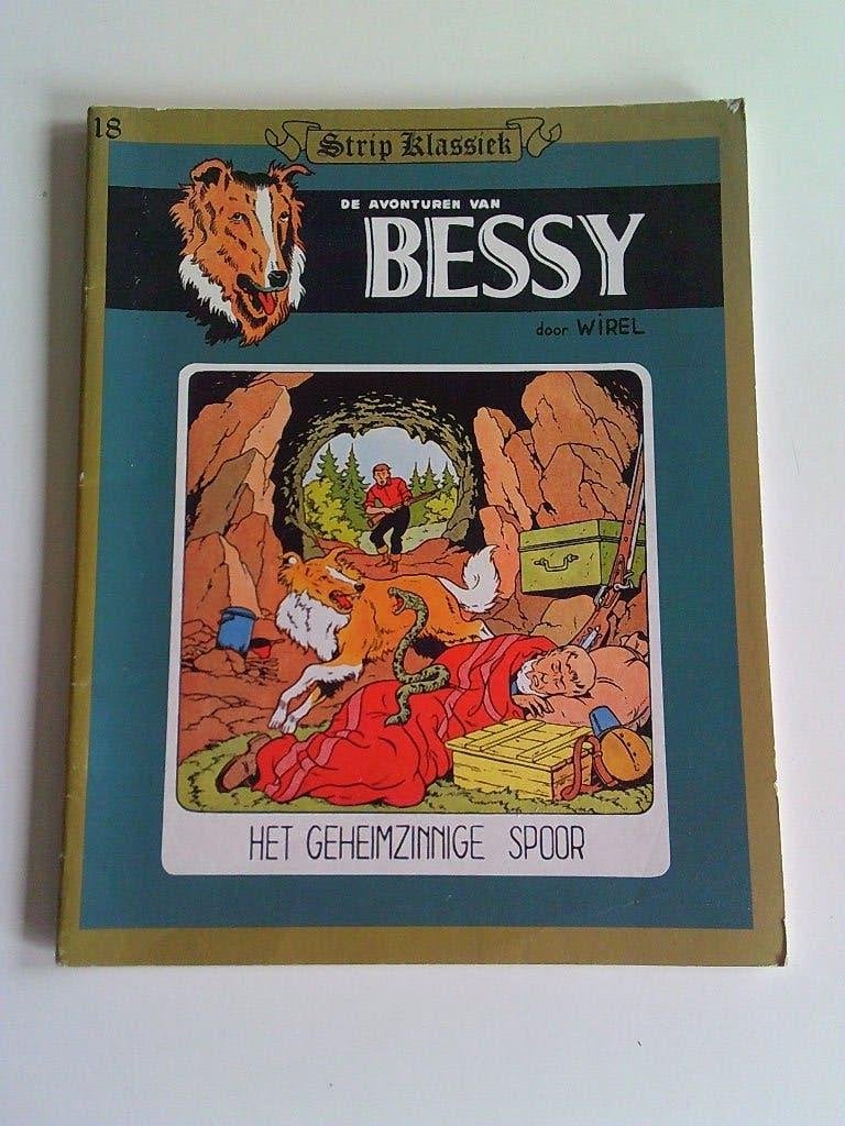 Strip Klassiek Bessy. Het geheimzinnige spoor, Ophalen of Verzenden