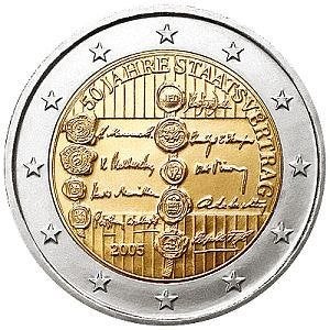2 euros par cuillère Sortir. Austria 2005, Enlèvement ou Envoi, 2 euros, Monnaie en vrac