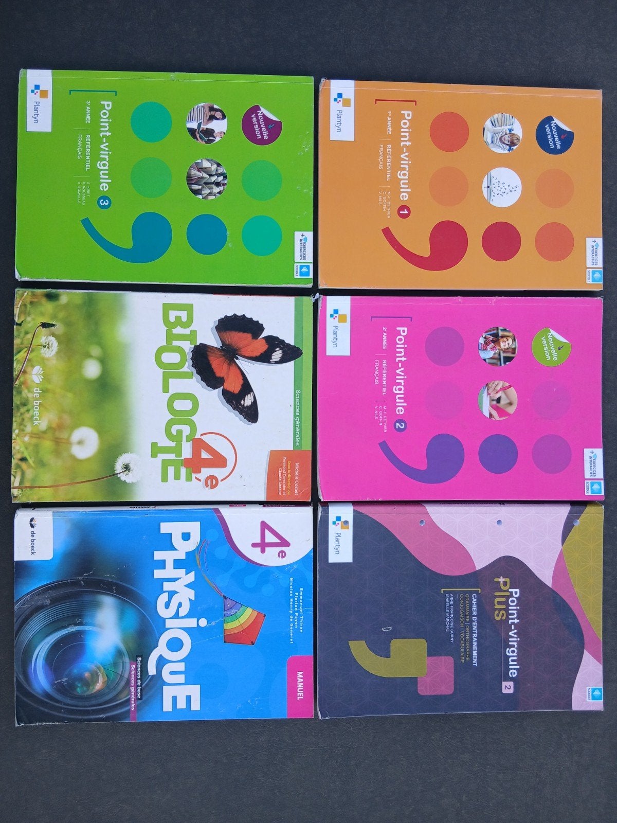 Manuels scolaires, Enlèvement ou Envoi, Utilisé, Secondaire, Biologie