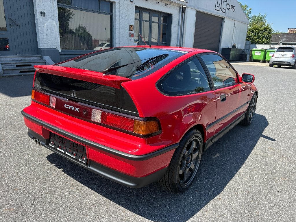 Honda CRX 1.6i16v, Autos, Honda, Rouge, Achat, 1590 cm³, Entreprise