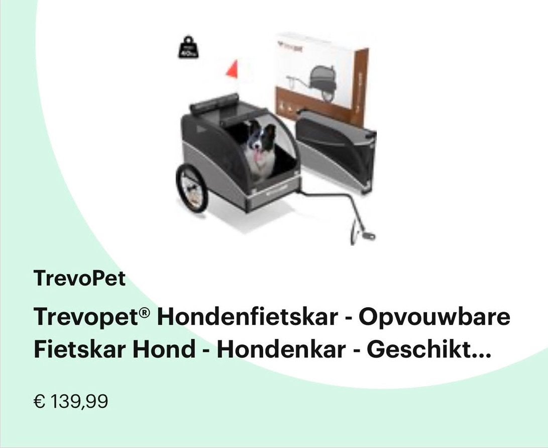 Fietskar, Ophalen, Zo goed als nieuw