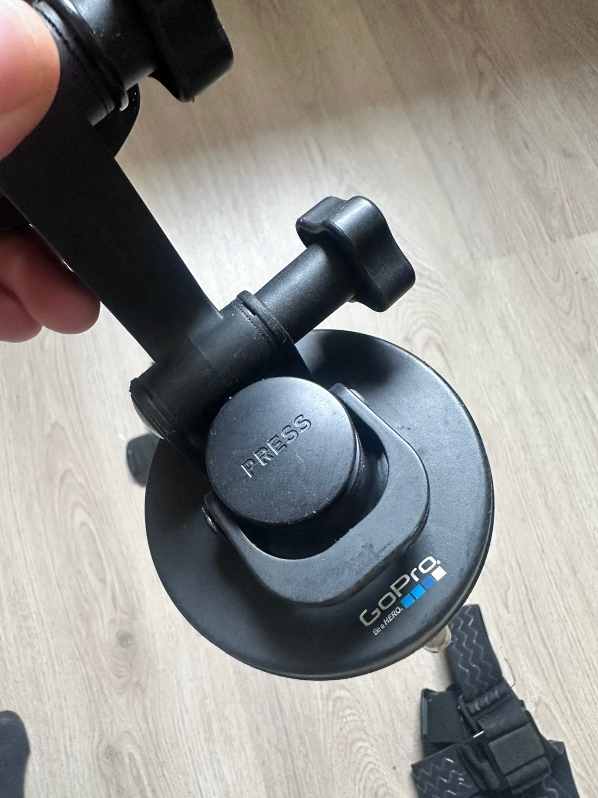 Originele gopro zuignap met extra accesoires, Ophalen of Verzenden, Zo goed als nieuw