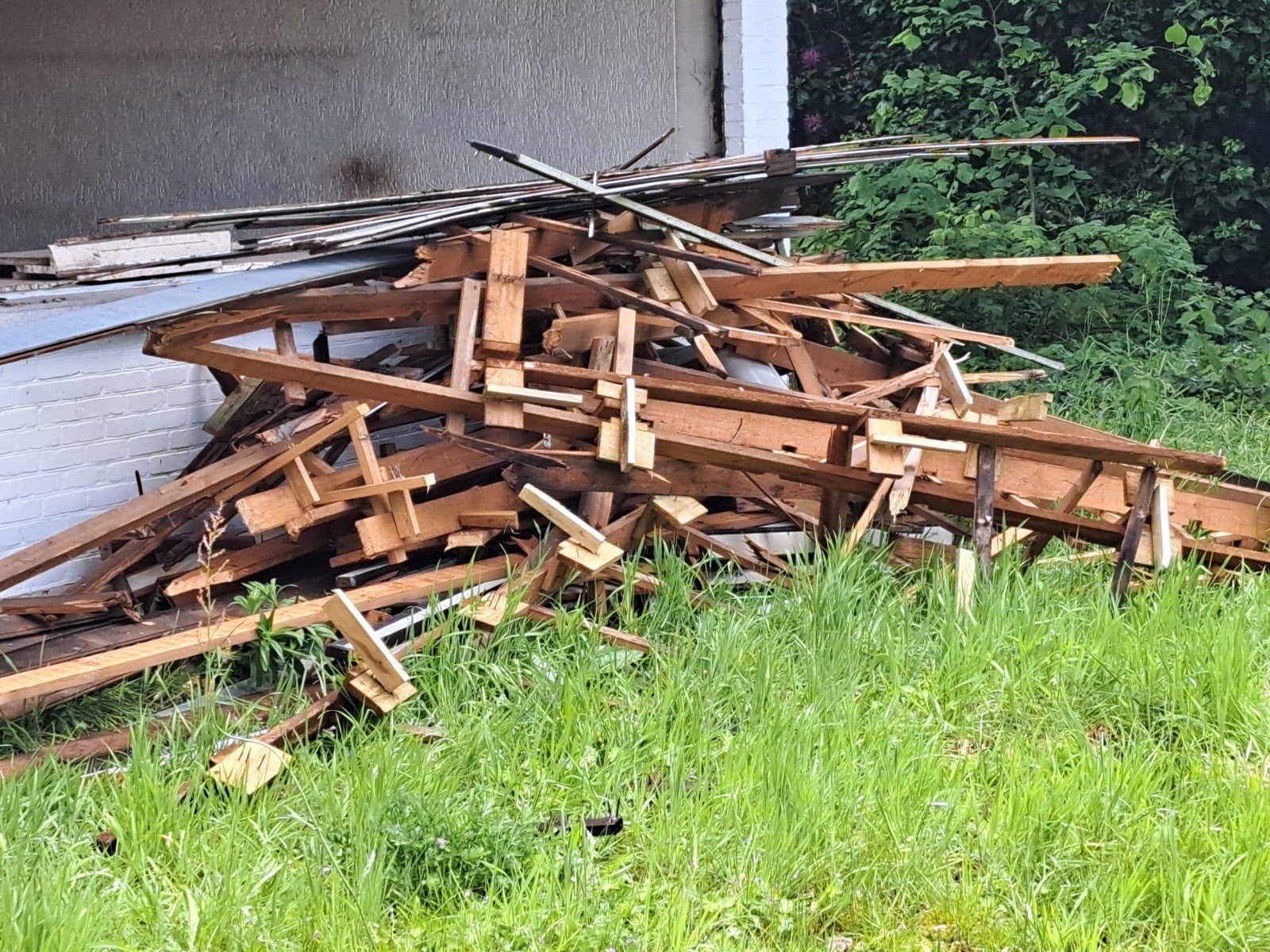 Brandhout, Tuin en Terras, Brandhout, Ophalen