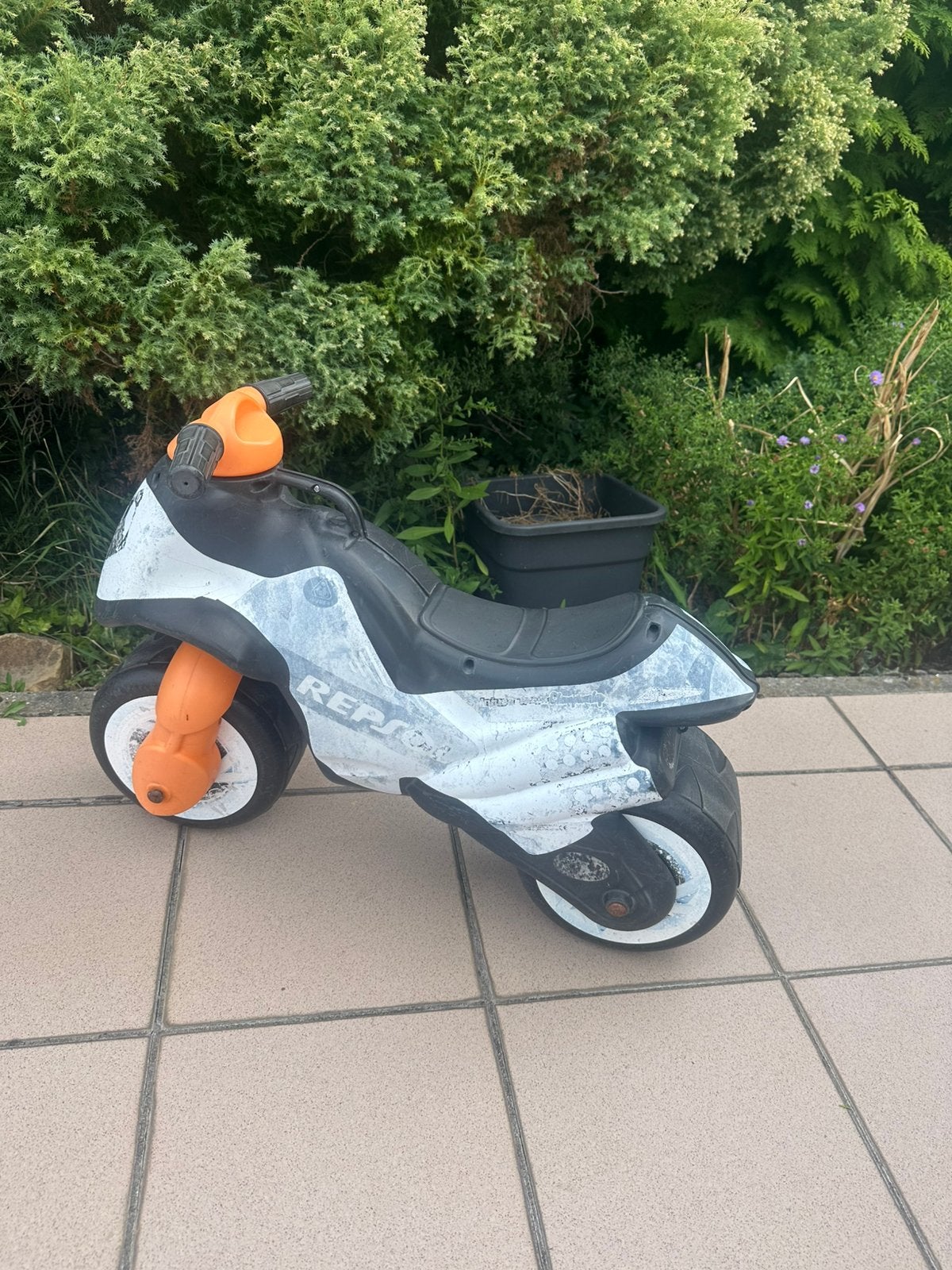 Moto enfant, Enlèvement, Utilisé
