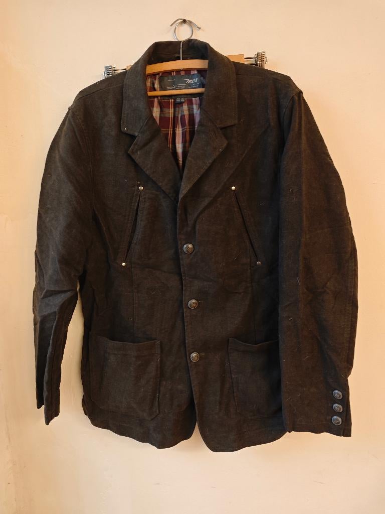 Jas Marlboro Classics, Kleding | Heren, Jassen | Winter, Ophalen of Verzenden, Zo goed als nieuw, Maat 52/54 (L), Bruin