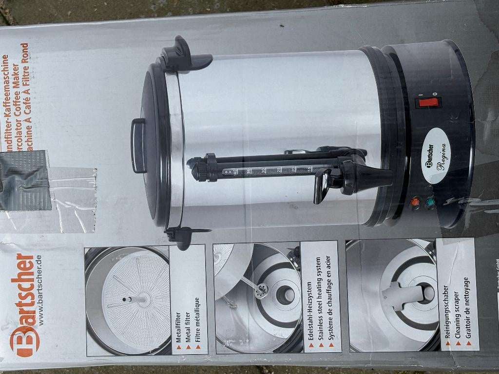 koffiemachine, Electroménager, Cafetières, Café moulu, Utilisé, 10 tasses ou plus, Enlèvement