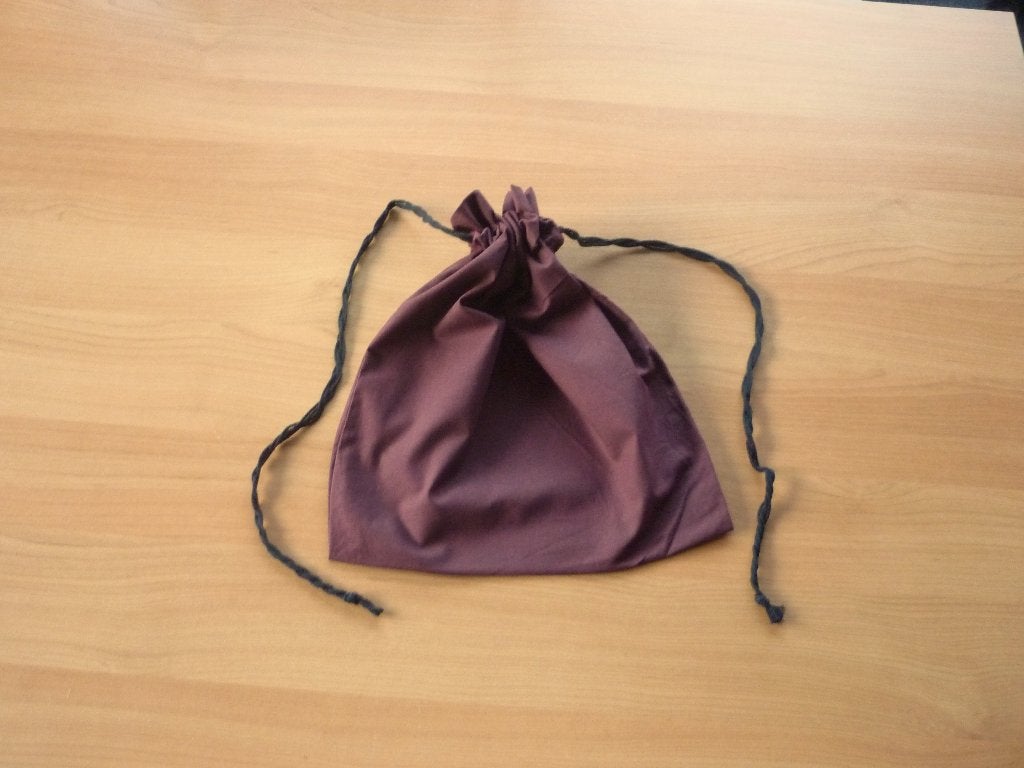 Aubergine paarse katoenen reiszak opbergzak kledingzak, Handtassen en Accessoires, Tassen | Reistassen en Weekendtassen, Ophalen of Verzenden