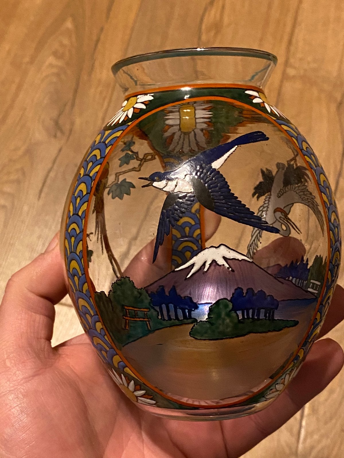 Geëmailleerd geblazen glas, Marcel Goupy, Antiek en Kunst, Ophalen of Verzenden
