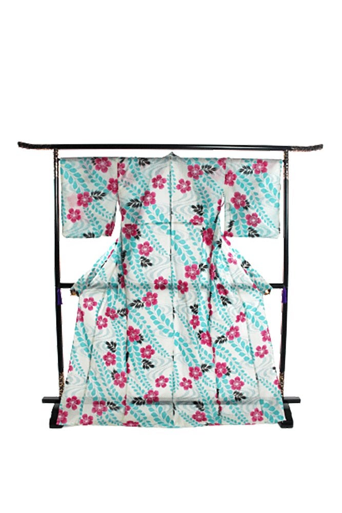 Kimono d'été japonais Yukata., Envoi, Neuf, Taille 38/40 (M), Sous le genou