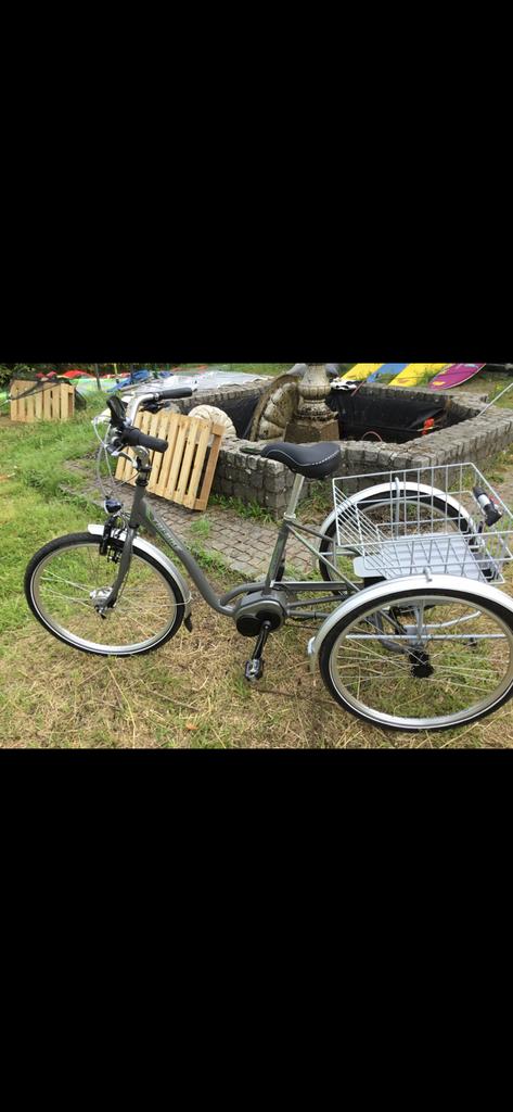 Winkel fiets met grootte mand ELC 25  km/uur, Fietsen en Brommers, Ophalen, Zo goed als nieuw