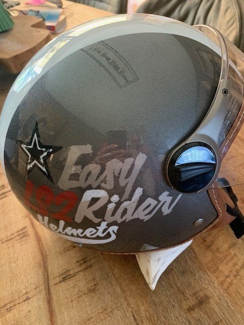casque jet  style vintage, Motos, Seconde main, Casque jet, Enlèvement, XS