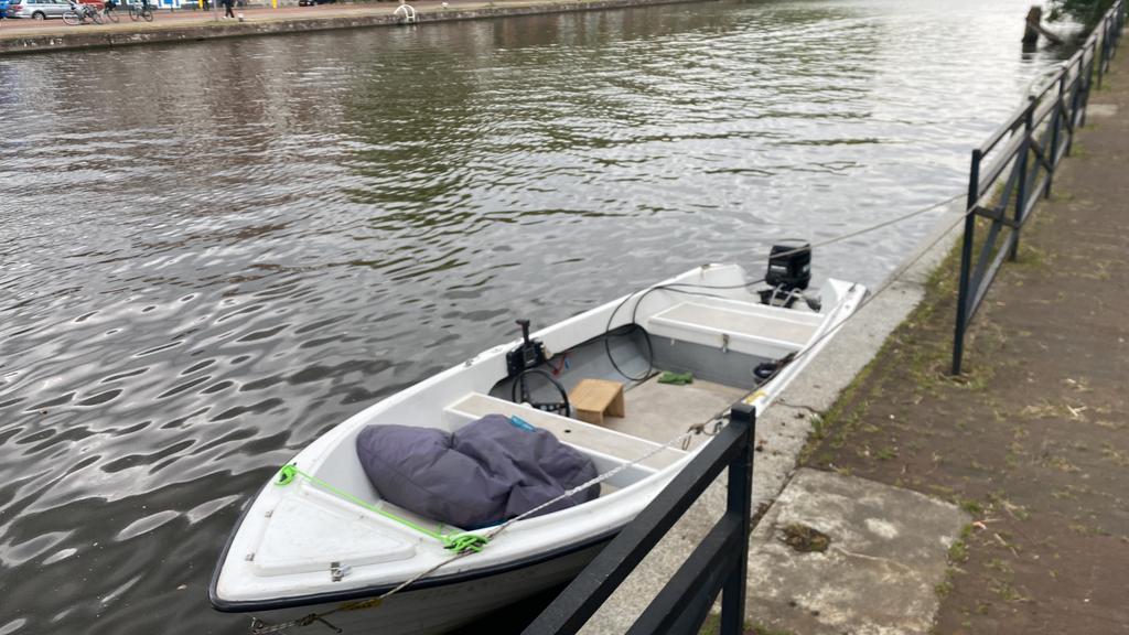Hoga HR 470 console boot met 20 pk Mercury, Watersport en Boten, Sloepen, Gebruikt, Trailer, Ophalen of Verzenden