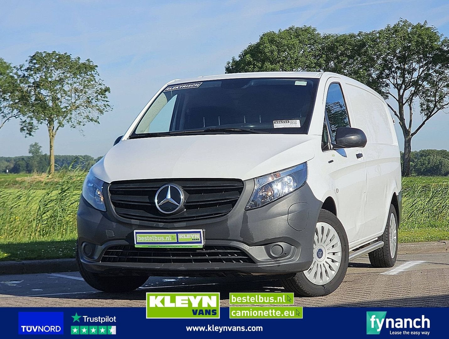 Mercedes-Benz EVITO 66Kwh Wltp 292 kms, Automaat, Wit, Mercedes-Benz, Cruise Control
