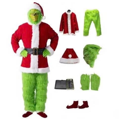 Costume Grinch Hallowen,noel, Enlèvement, Neuf