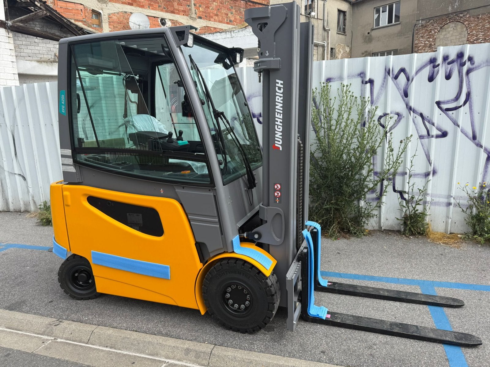 Clark électrique EFG 425K jung Jungheinrich, Zakelijke goederen, Machines en Bouw | Heftrucks en Intern transport, Ophalen of Verzenden