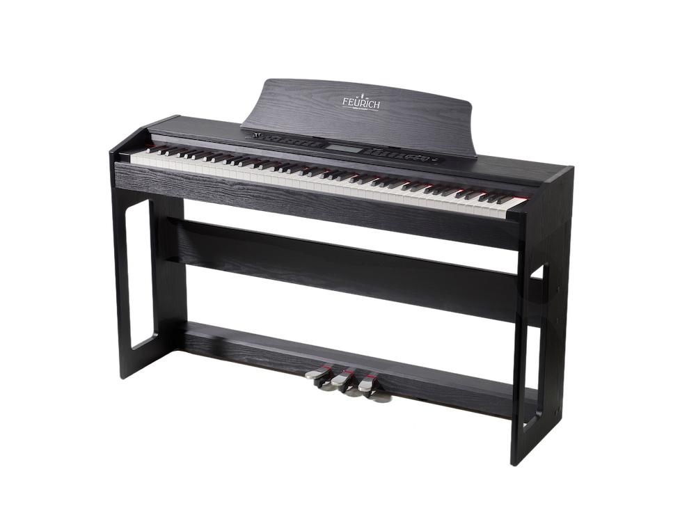 Feurich OLYA evo Digitale piano, Muziek en Instrumenten, Piano's, Verzenden, Zwart, Nieuw, Digitaal