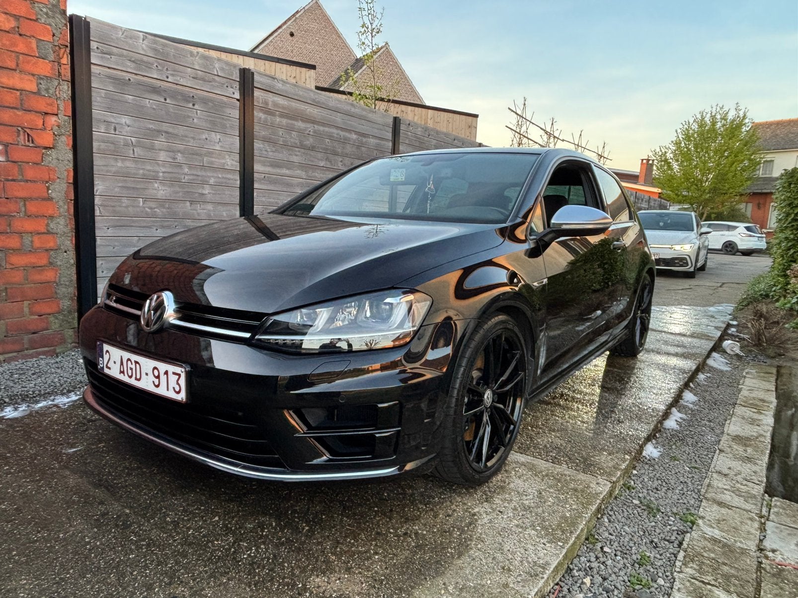 Volkswagen golf 7r, Auto's, Automaat, Parkeersensor, Zwart, Leder