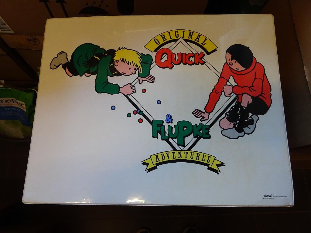 Set de bureau - Quick & Flupke - Original Adventures, Envoi, Tintin, Utilisé, Image, Affiche ou Autocollant