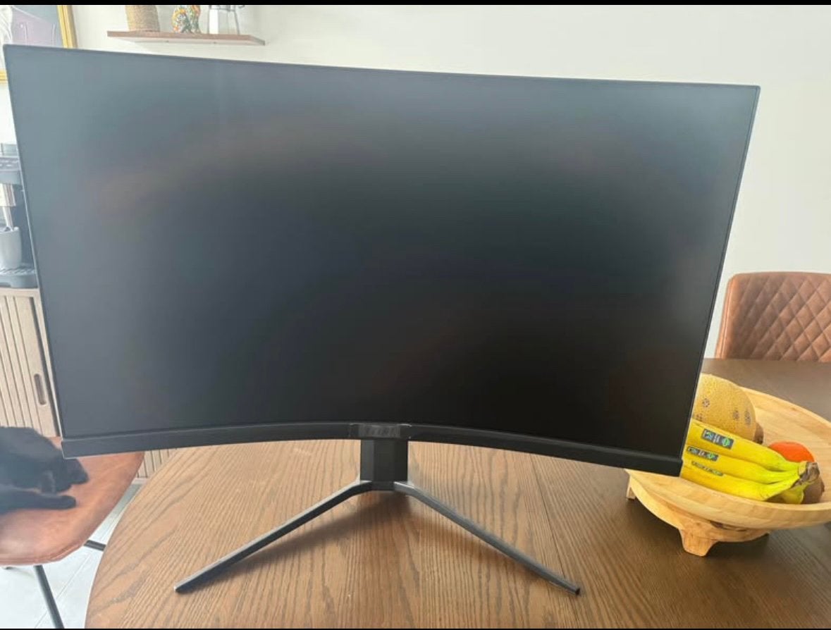 MSI 27” curvo 2k 170Hz gaming monitor, Enlèvement, Comme neuf