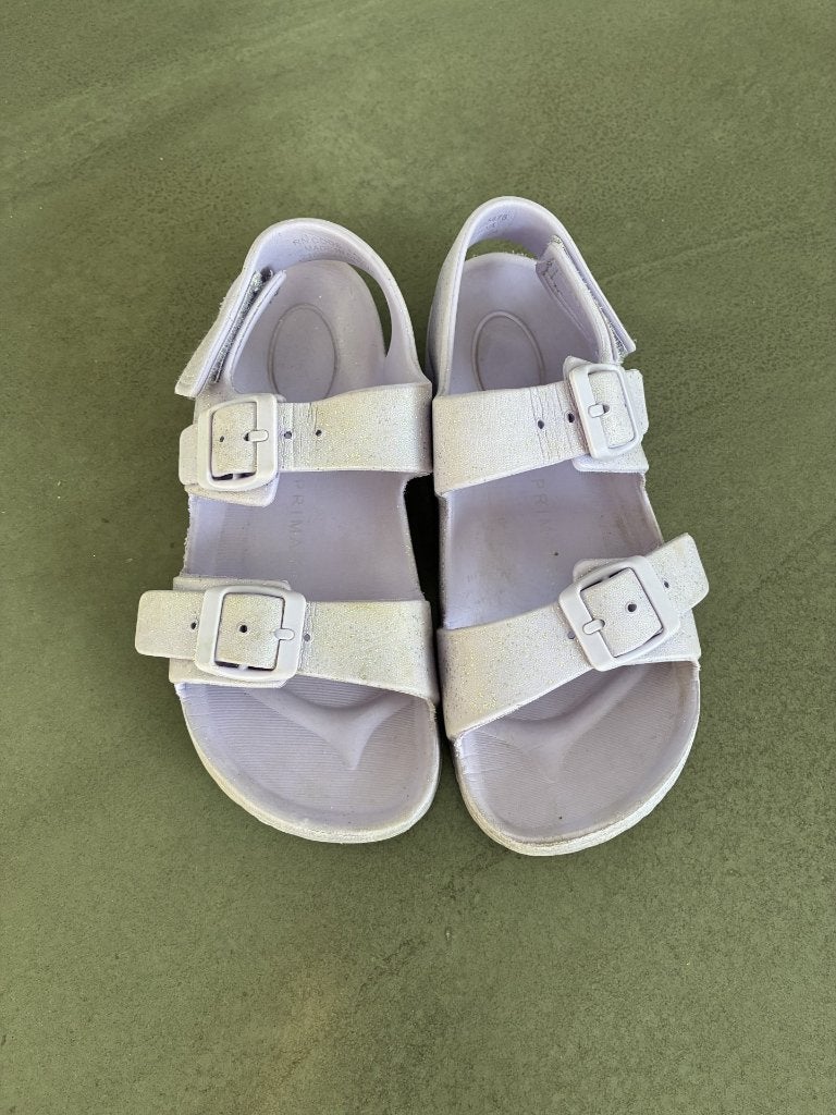Sandales de jeu à velcro violettes taille 35, Enlèvement ou Envoi, Comme neuf, Autres types, Fille