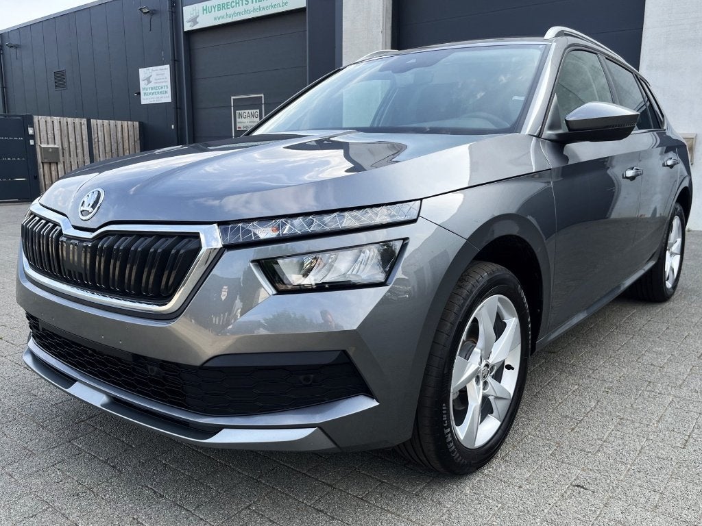Skoda Kamiq TSI Ambition DSG*GPS*CAM*IN NIEUWSTAAT*ETAT NEUF, Autos, Argent ou Gris, Achat, Entreprise, Garantie prolongée