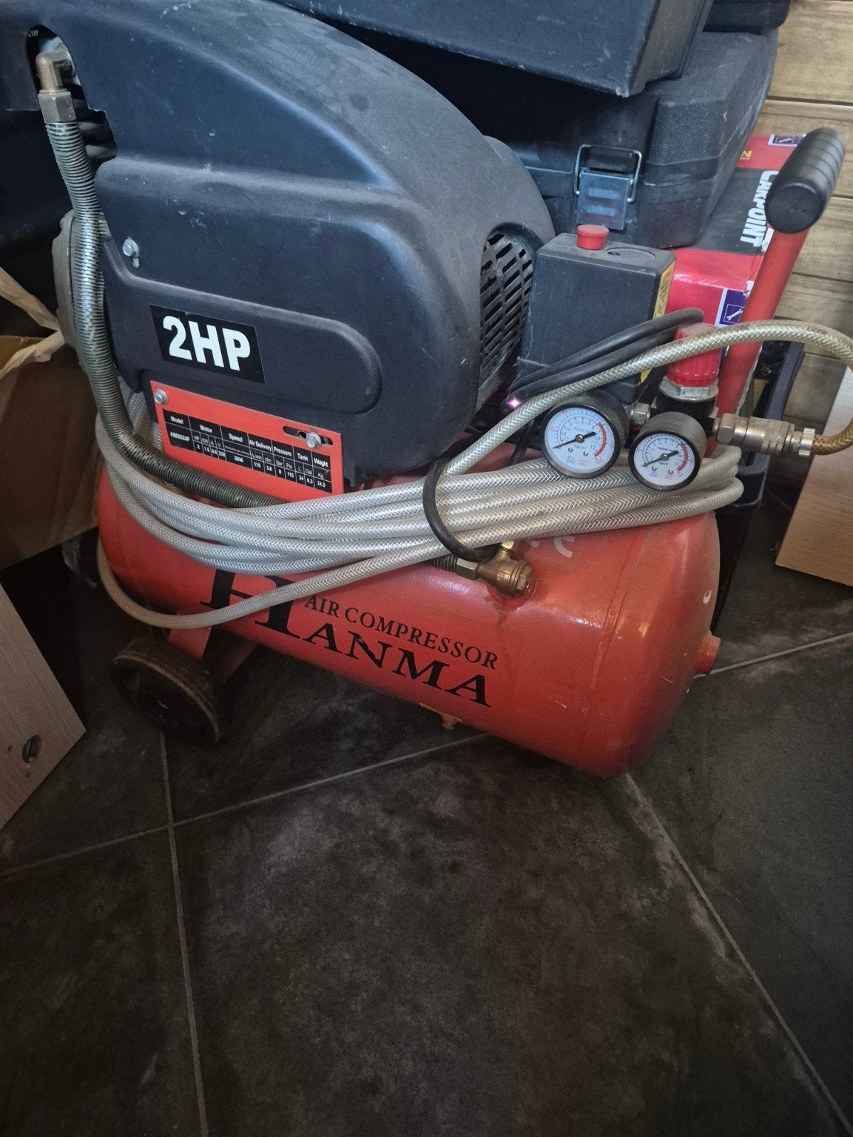 Compressor te koop, Ophalen