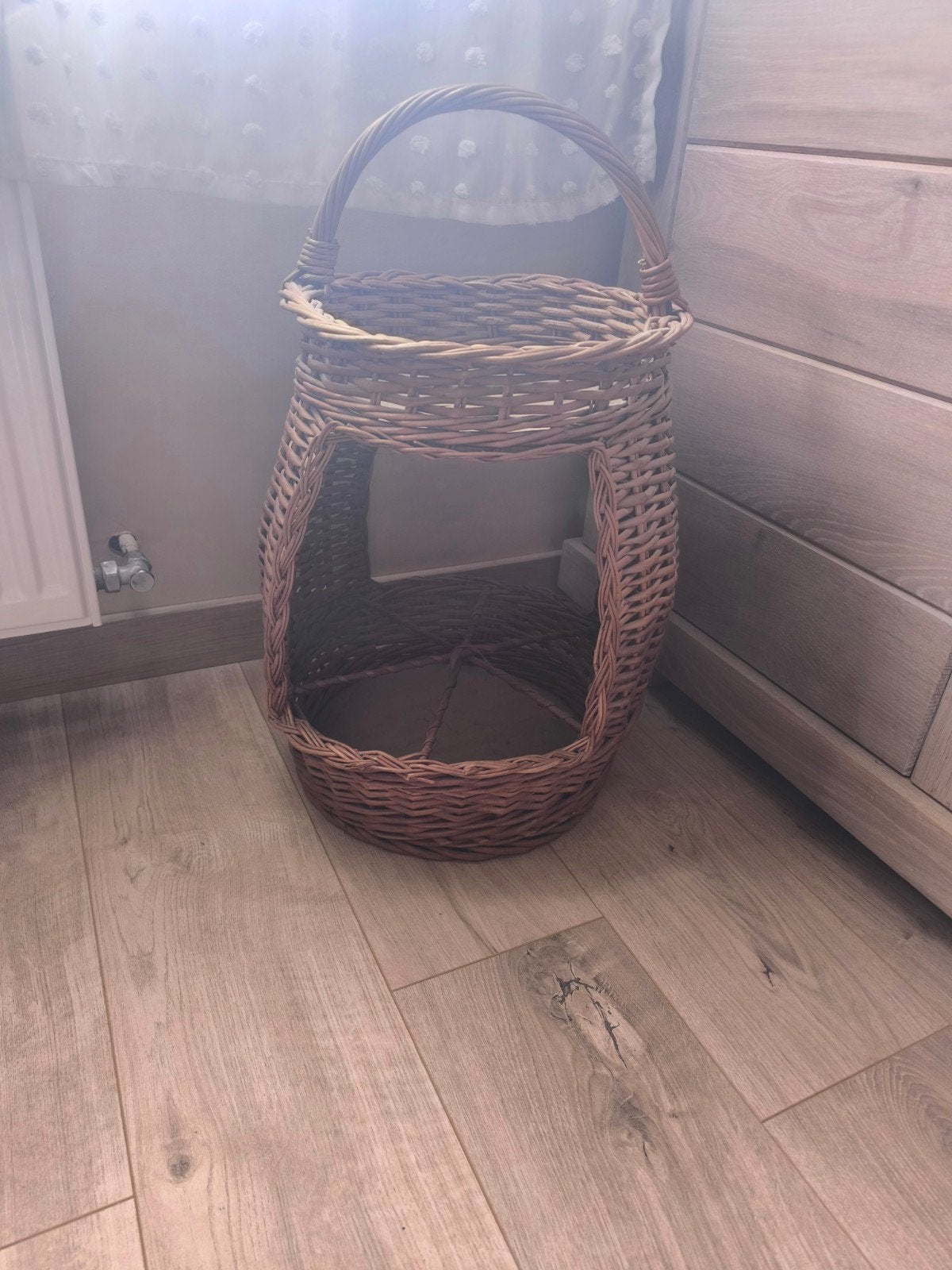 Panier en osier, Enlèvement, Comme neuf, Autres types, Bois