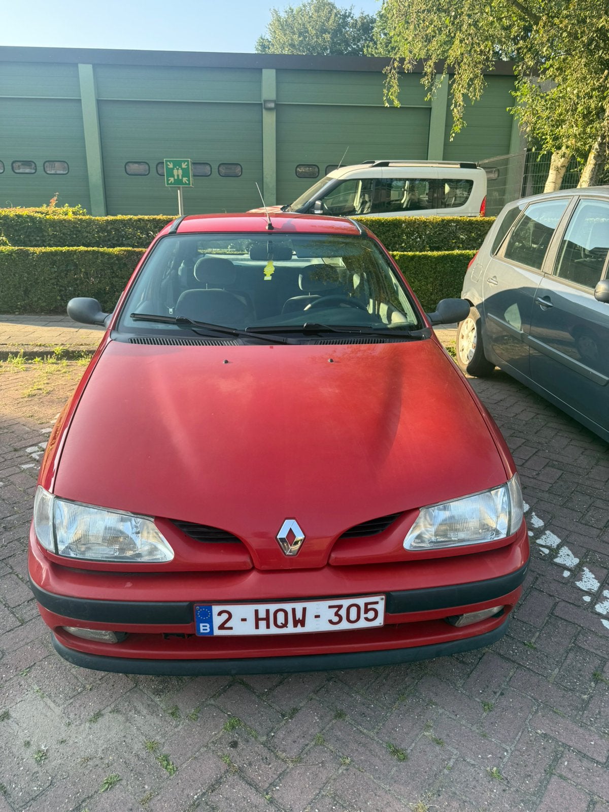 Renault megane 1.4 benzine eco, Airbags, Leder en Stof, Berline, Particulier