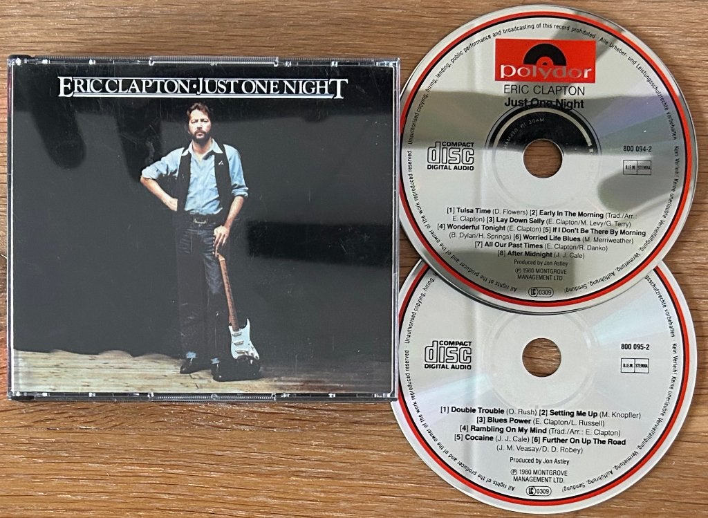 ERIC CLAPTON - Just one night ( 2CD ), Verzenden, Zo goed als nieuw, Poprock