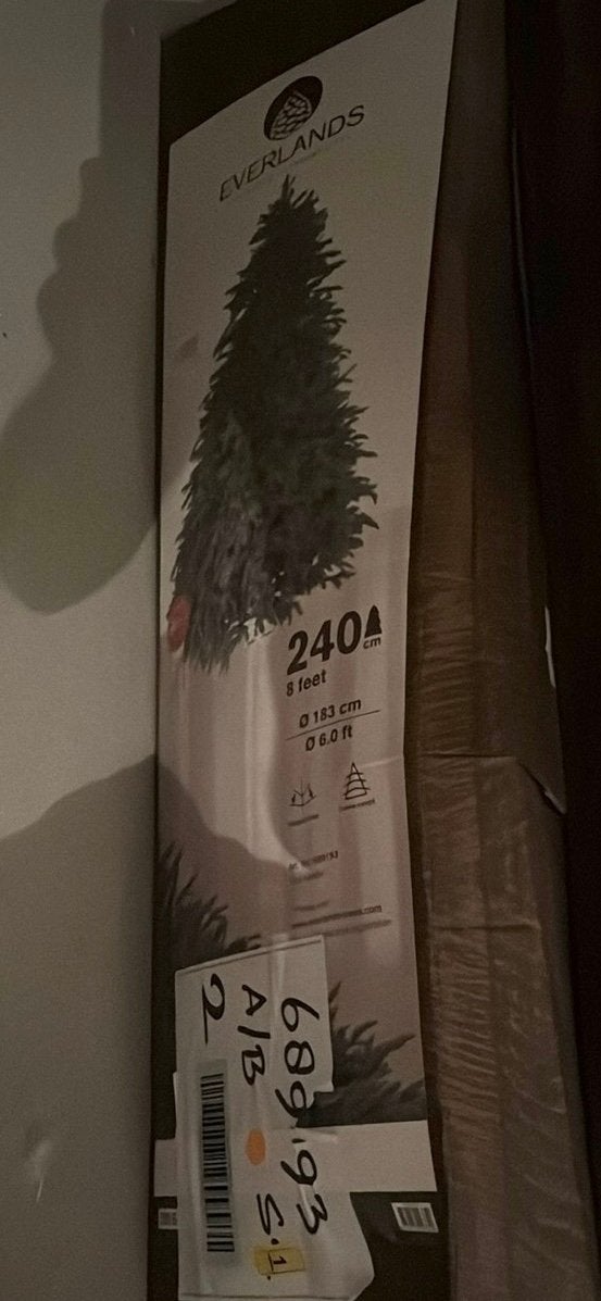 Everlands 🌲 KERSTBOOM 🎅, 125 cm ou plus, Rond, Enlèvement, Utilisé