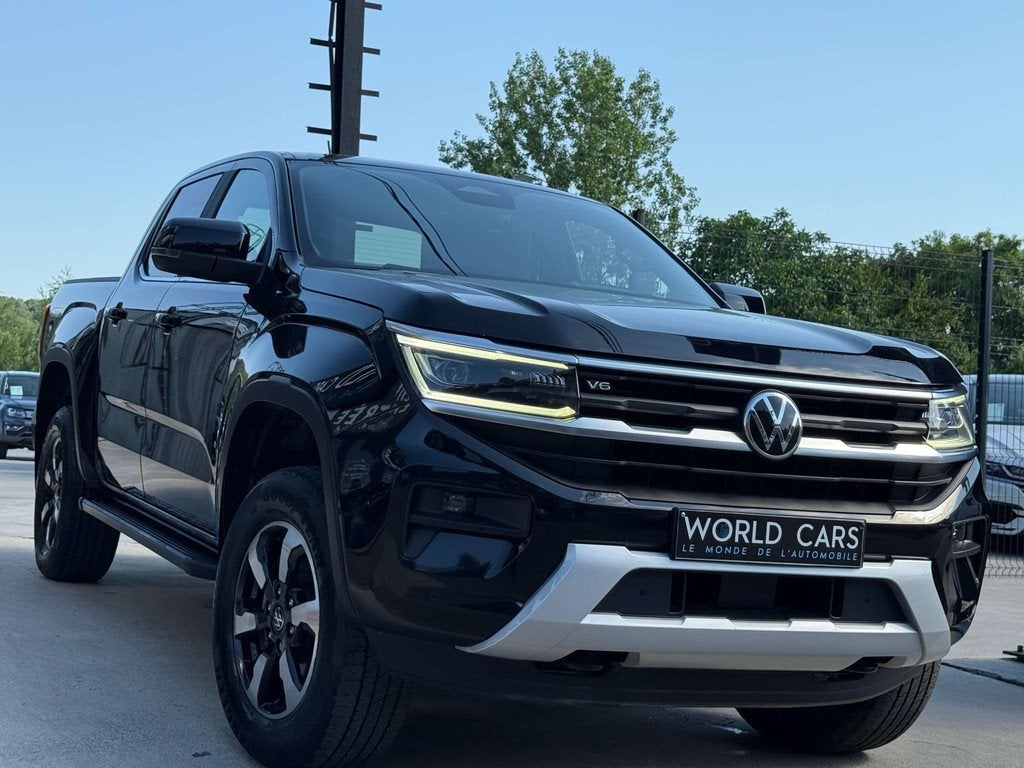 Volkswagen Amarok 3.0 V6 TDi 4MOTION TVAC*BTWIN - DISTRONIC, Autos, Achat, Phares entièrement LED, Entreprise, Alcantara