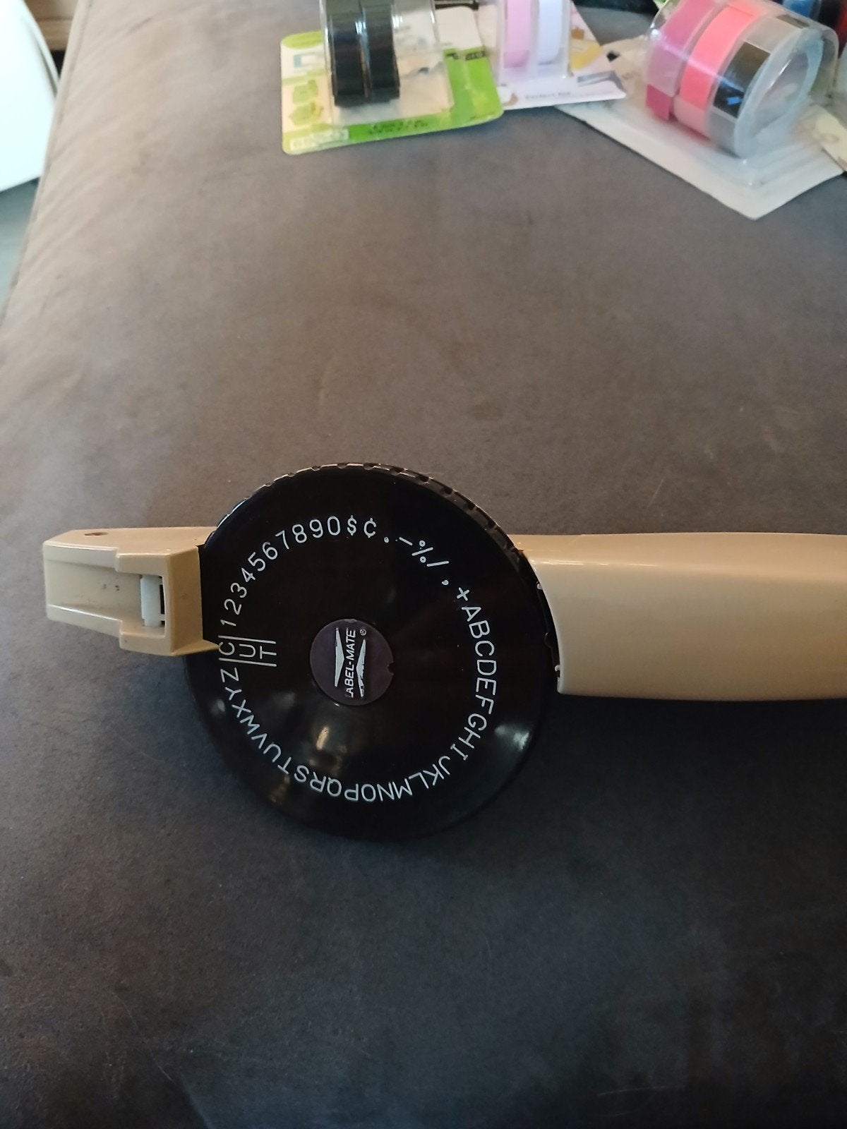 Dymo labelprinter beige + labels, Ophalen of Verzenden, Beige