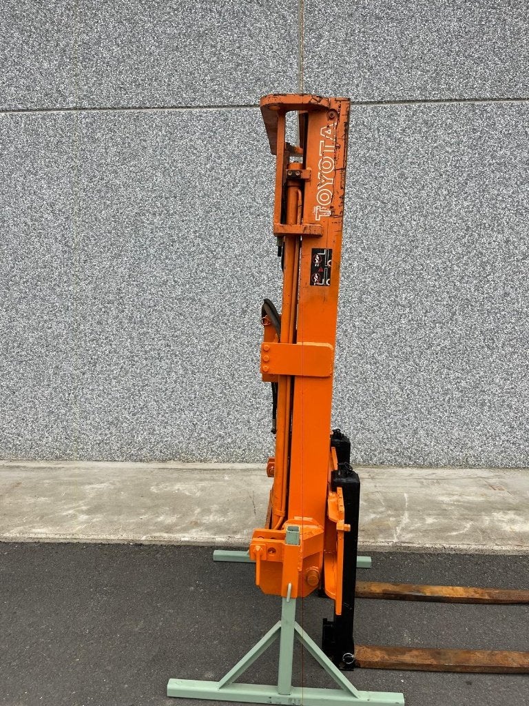 hefmast 3 m hoogte, Ophalen