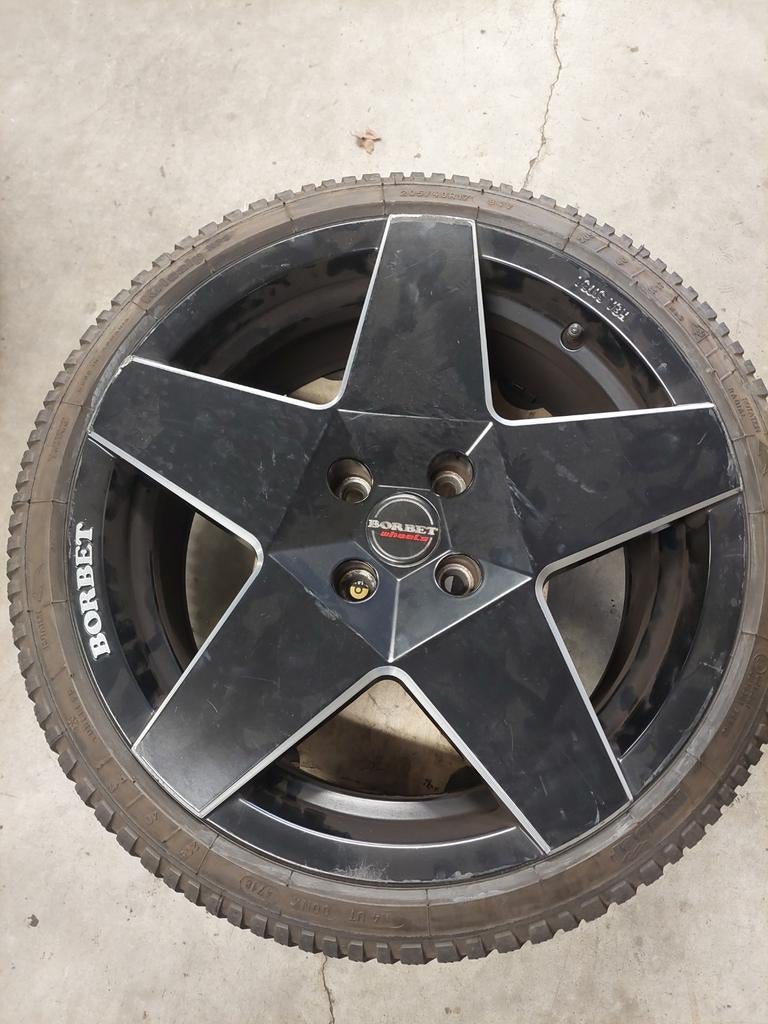 Jantes borbet 17p 4x108, Enlèvement, Pneu(s)