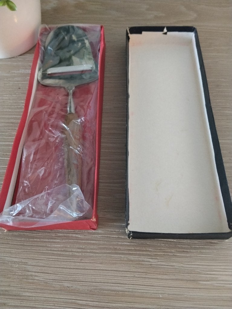 vintage taart schep nieuw in verpakking, Enlèvement ou Envoi, Neuf