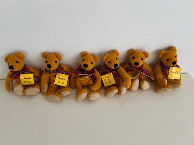 6 ours 10 euros, Collections, Ours & Peluches, Enlèvement ou Envoi, Neuf, Ours en tissus, Autres marques