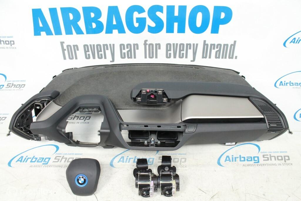 Airbag kit - Tableau de bord noir brons BMW i3 (2017-....), Enlèvement ou Envoi, Utilisé