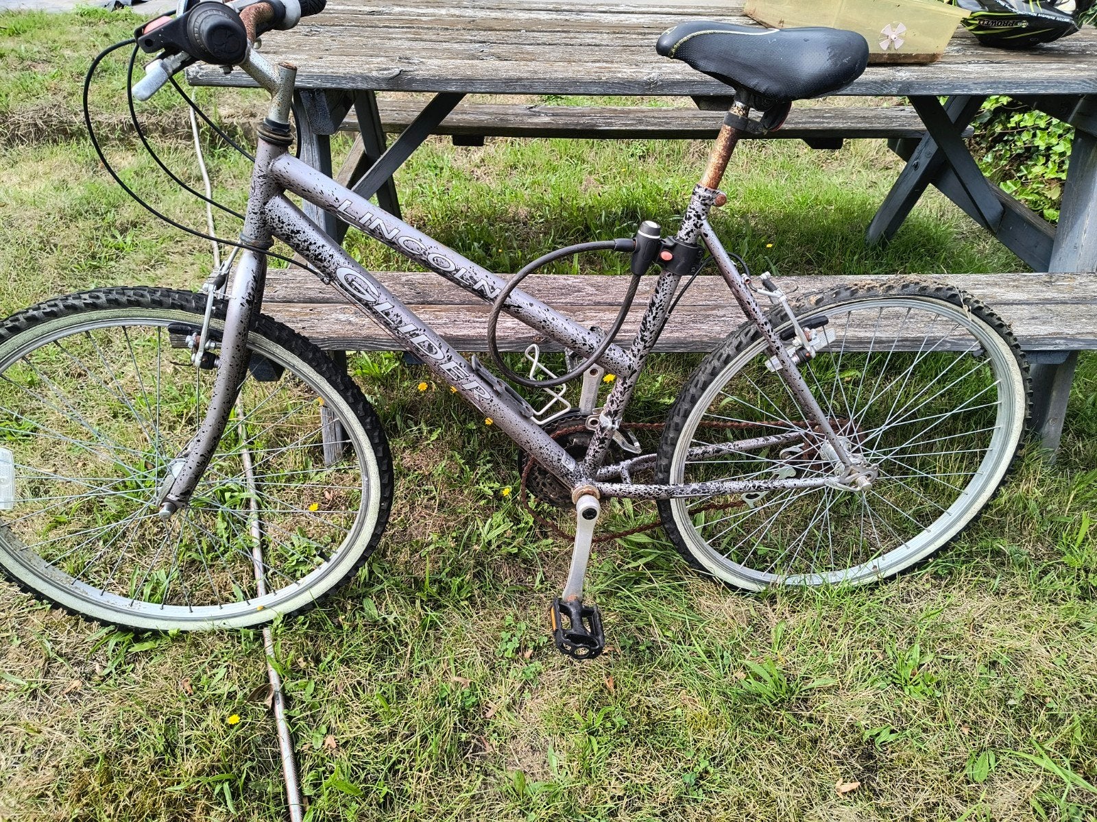 herenfiets met werk, Fietsen en Brommers, Ophalen, Gebruikt